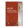 Blok techniczny szkolny A4 kolorowy 10 kartek 160g UNIPAP