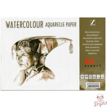 Blok akwarelowy A4 10k 250g Art Expert KRESKA