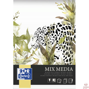 Blok malarski techniczny A3 MIX MEDIA 25 kartek 225g 400166124 OXFORD