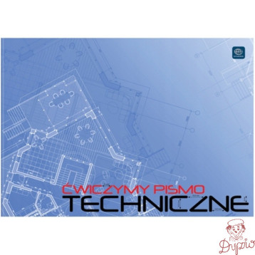 Blok pisma technicznego A4 10k INTERDRUK