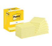 Bloczek samoprzylepny 76x127mm żółty 12x100 kartek 657 POST-IT 7100290168 3M