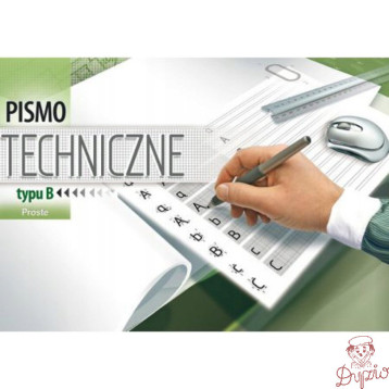 Blok A4 pismo techniczne typ B proste Kreska