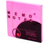 Bloczek samoprzylepny 75x75mm 80k różowy intenssywny MEMO DALPO