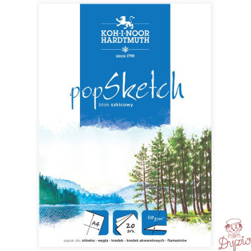 Blok szkicowy A4 20k 110g POP SKETCH 9920001 KOH-I-NOOR