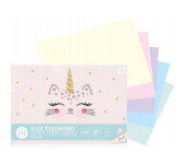 Blok rysunkowy A4 kolor 10k Pastel INTERDRUK