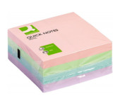Bloczek samoprzylepny 76x76mm 400k pastelowe KF01347 Q-CONNECT
