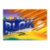 Blok rysunkowy A4 16k z kolorowymi kartkami KRESKA