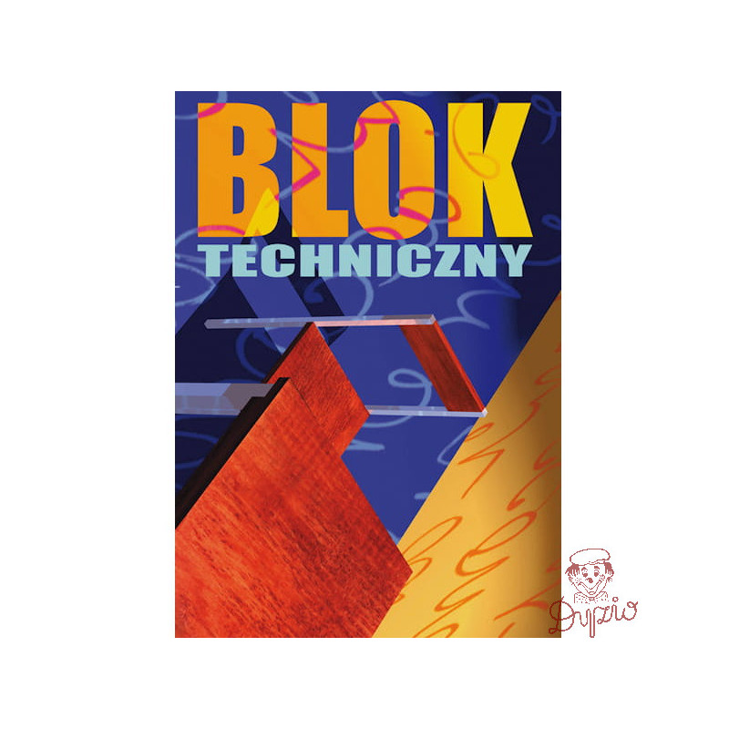 Blok techniczny A3 10k 170g biały KRESKA