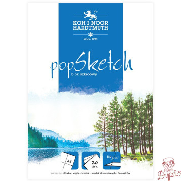 Blok szkicowy A3 20k 110g POP SKETCH 9920010 KOH-I-NOOR