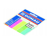 Zakładki indeksujące PP 15x45mm PP 5x25kart mix kolorów 7577001PL-99 DONAU