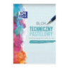 Blok techniczny szkolny A4 pastelowy 10 kartek 225g 400166068 OXFORD