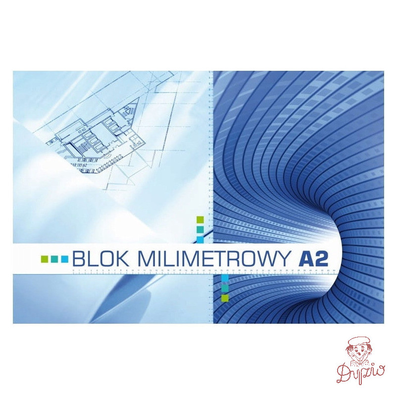 Blok milimetrowy A2 20k KRESKA