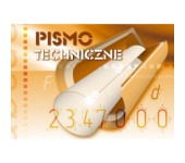 Blok pismo techniczne typ A pochyłe KRESKA