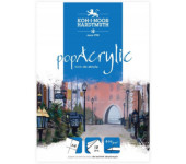 Blok malarski A4 400g. 10 arkuszy POPACRYLIC BLO-ACA4PO KOH-I-NOOR