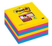 Bloczki 3M POST-IT 101x101mm linia CARNIVAL 6x90k Super Sticky l70005271989