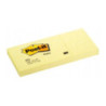 Bloczek samoprzylepny POST-IT 38x51mm 100kartek żółty (3szt) kartonik 4064035092 3M