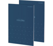 Blok notatnikowy A4 100k kratka COLORS 400169242 TOP 2000