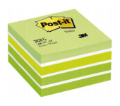 Bloczek samoprzylepny 76x76mm 450k zielony POST-IT 2028-G 70007038881 3M