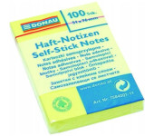 Bloczek samoprzylepny 51x76mm 100k żółty DONAU 7584001-11