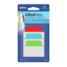 Zakładki indeksujące samoprzylepne 50,8x38,1mm przezroczyste z kolorową zakładką Ultra Tabs 74754 AVERY ZWECKFORM