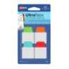 Zakładki indeksujące samoprzylepne 25,4x38,1mm przezroczyste z kolorową zakładką Ultra Tabs 74760 AVERY ZWECKFORM