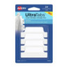 Zakładki indeksujące samoprzylepne 63,5x25,4mm przezroczyste z białą zakładką Ultra Tabs 74789 AVERY ZWECKFORM
