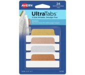 Zakładki indeksujące samoprzylepne 63,5x25,4mm metaliczne z wzorem Ultra Tabs 74786 AVERY ZWECKFORM