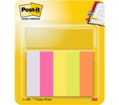 Zakładki indeksujące 15x50mm 100k mix kolorów (5szt) POST-IT 670 UU009543362 3M