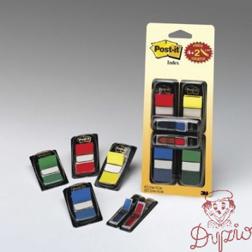 Zestaw zakadek indeksujących 2x684+4x680VAD5EU POST-IT 3 M 70005056984
