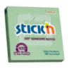 Bloczek STICKN 76x76mm 360stopni zielony 21552