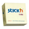 Bloczek 76x76mm 400k żółty pastel 21072 STICK`N