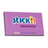 Bloczek STICKN 127x76mm fioletowy neonowy 100k 21214 STICKN