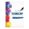 Blok techniczny szkolny A3 biały 10 kartek 250g 400093232 OXFORD