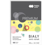 Blok techniczny A3 250g biały PREMIUM HA 3725 3040-0 HAPPY COLOR