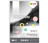 Blok techniczny A4 10k 250g biały PREMIUM HA 3725 2030-0 HAPPY COLOR
