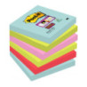 Bloczek samoprzylepny 76x76mm 90k mix kolorów (6szt) POST-IT MIAMI Super Sticky 70005291227 3M