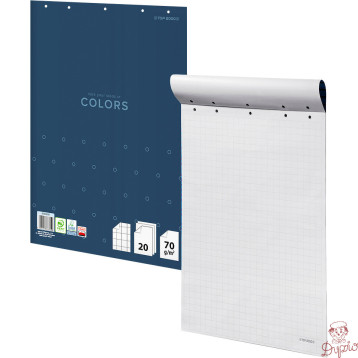 Blok flipchart COLORS 64X90 20K kratka 400169249 TOP 2000