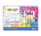 Blok rysunkowy kolorowy A3 15k 80g HA 3708 3040-09 HAPPY COLOR