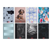 Brulion A4 96k linia z marginesem mix okładek 400207787 HERLITZ