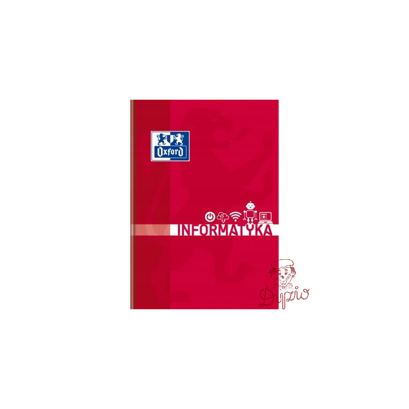 Brulion A5 80k kratka margines szyty INFORMATYKA 400150854 OXFORD