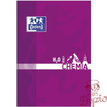 Zeszyt szkolny A5 przedmiotowy 80 kartek w kratkę CHEMIA 400128285 OXFORD