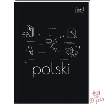 Brulion A5 80k linia 70g Język Polski INTERDRUK