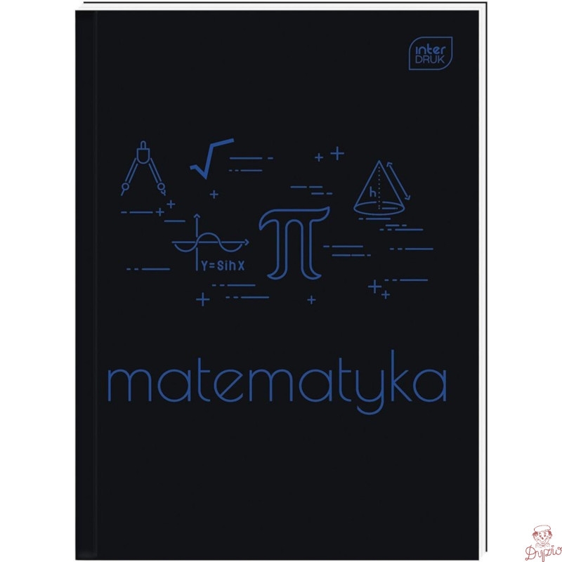 Brulion A5 80k kratka 70g Matematyka INTERDRUK