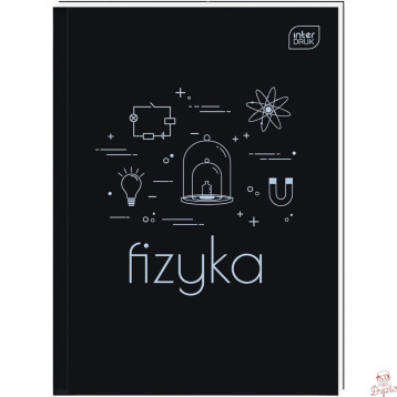 Brulion A5 80k kratka 70g Fizyka INTERDRUK