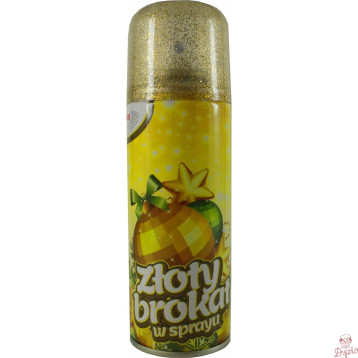 Brokat w sprayu 250ml złoty BX100 BREWIS