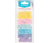 Konfetti pastelowe 6 kol. x 2g. 457123 STARPAK