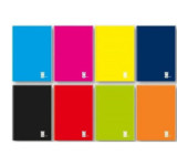Brulion A6 96k.kratka kol. ONE COLOR