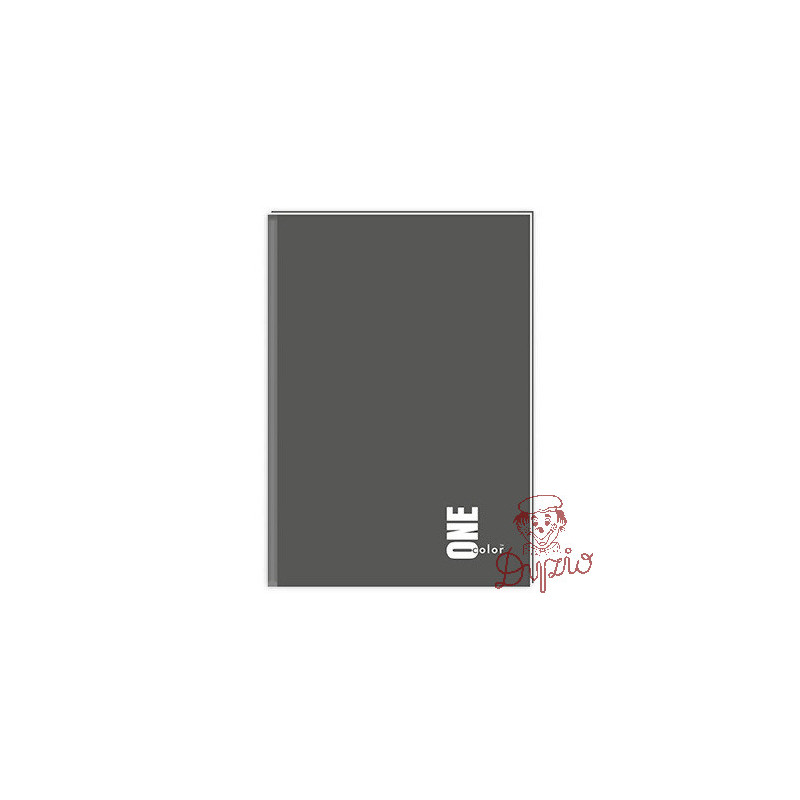 Brulion A5 96 kratka kol.ONE COLOR 0765 INTERDRUK