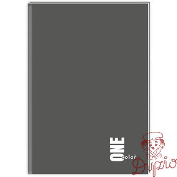 Brulion A5 96 kratka kol.ONE COLOR 0765 INTERDRUK