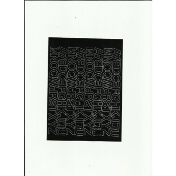 Litery samoprzylepne 1,5cm (8) czerwone ARTDRUK Litery samoprzylepne 1,5cm (8) czerwone ARTDRUK